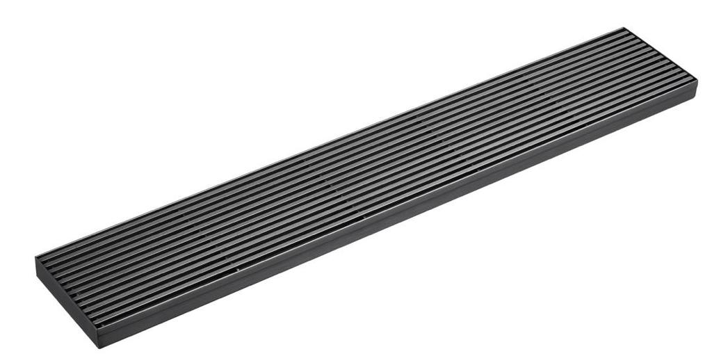 Electroplated Gun Metal Grills Drain No Outlet GMDXNO