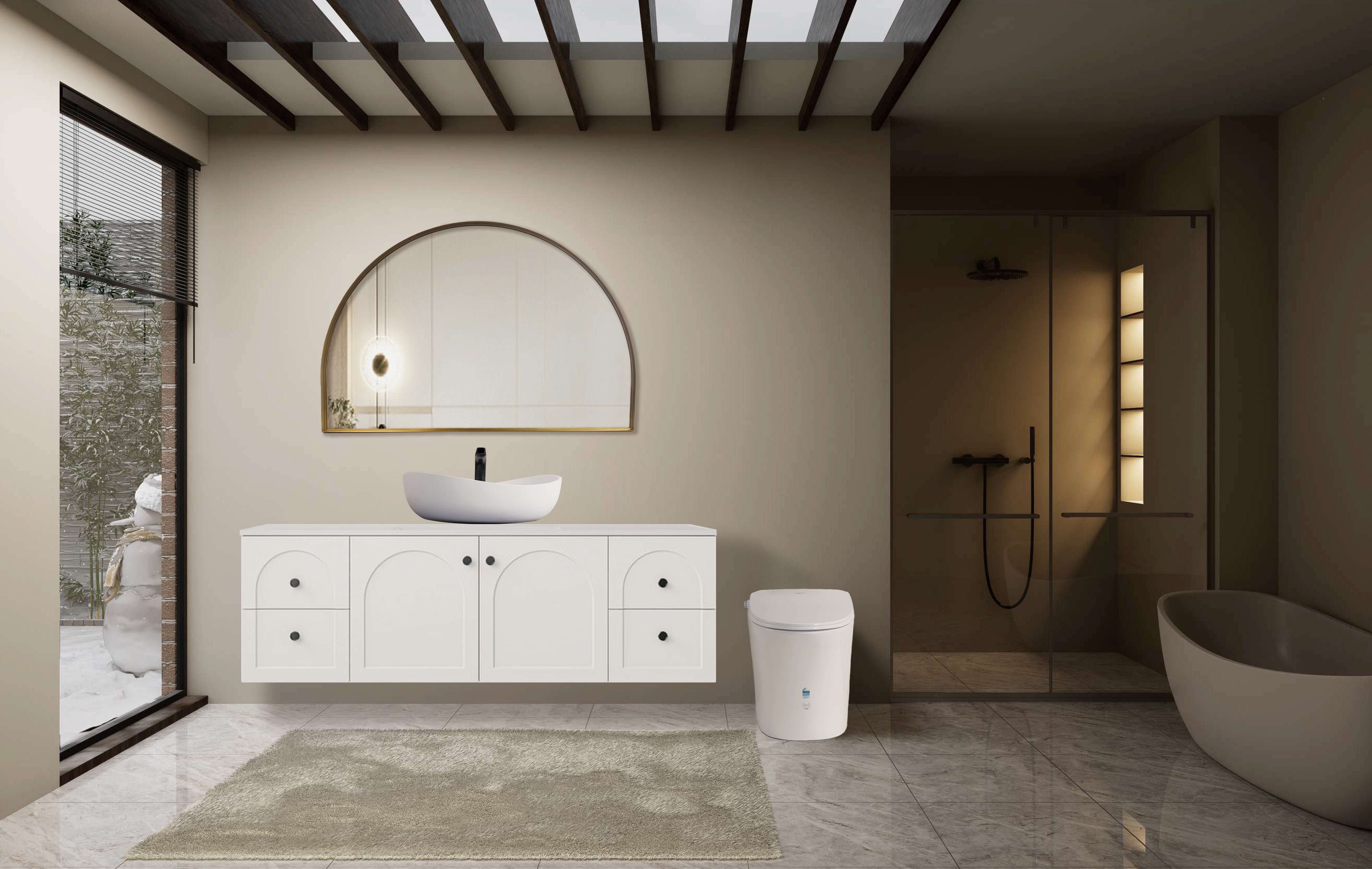 Arco Framed Mirror LK-FMAR8012/LK-FMAR1510