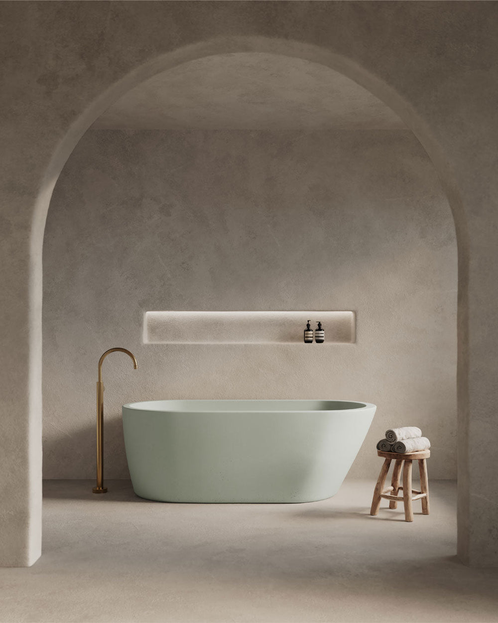 Juno Freestanding Bathtub (Mint)