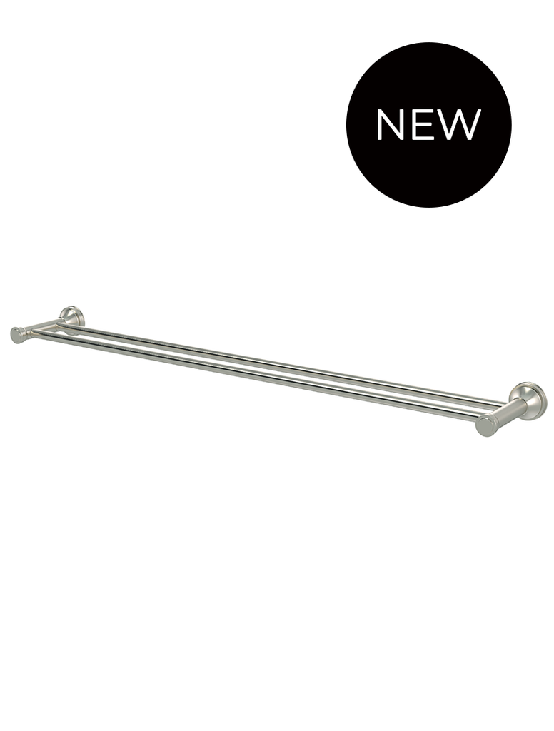 HARRINGTON DOUBLE TOWEL RAIL 750MM