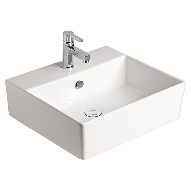 American Standard Heron Above Counter Basin — White, Ceramic