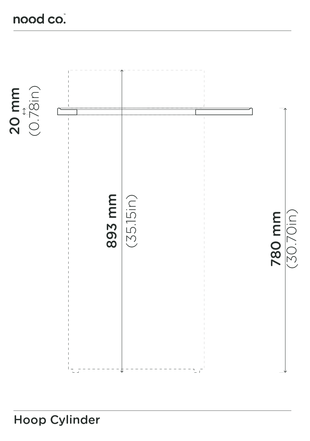 Cylinder - Hoop Basin (Olive)