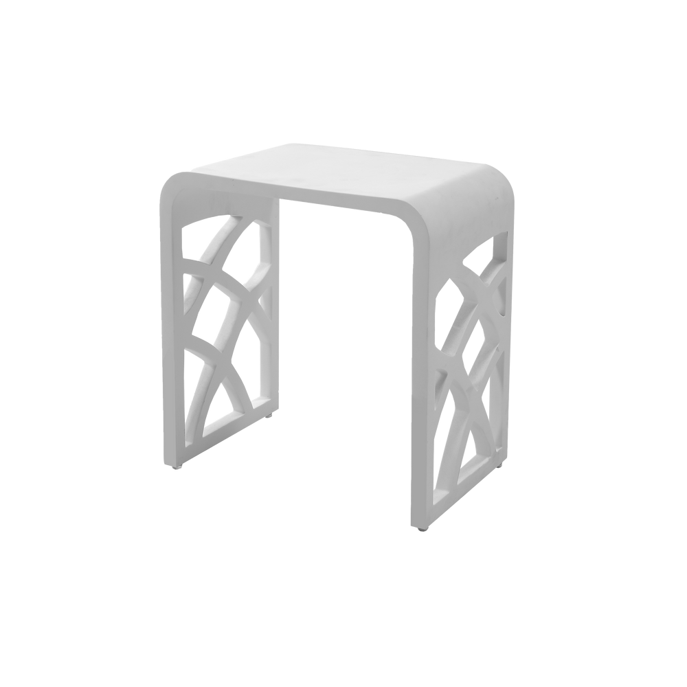 Ivy Solid Surface Shower Stool IS4027W