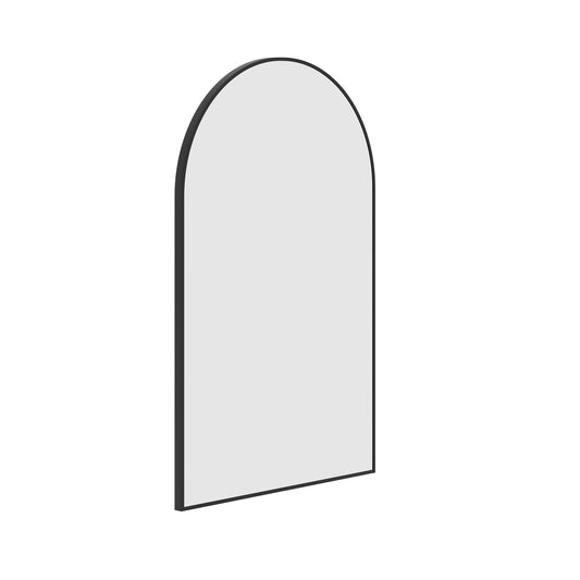 JC5080B Arch Black Framed Mirror