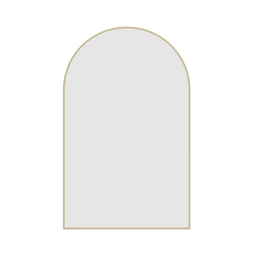 JC5080G Arch Gold Framed Mirror