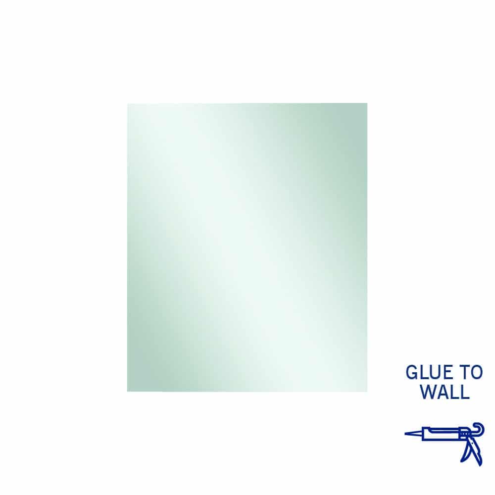 JS9075GT Rectangle Polished Edge Mirror