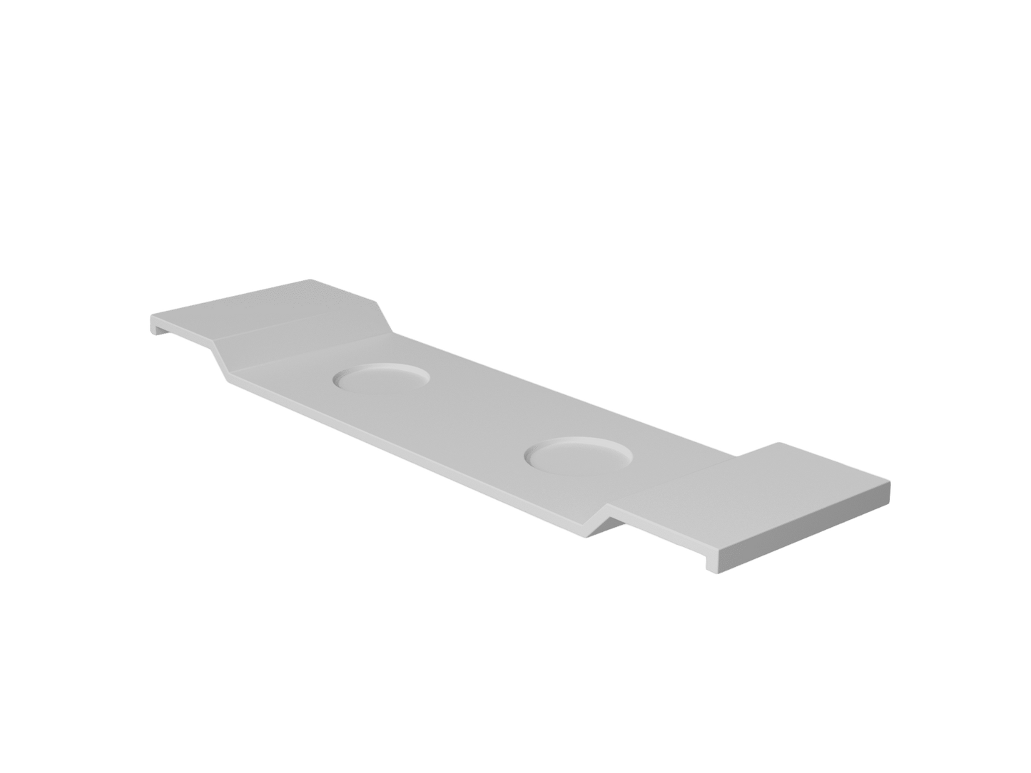 Jasmine Solid Surface Bath Caddy JC8522W