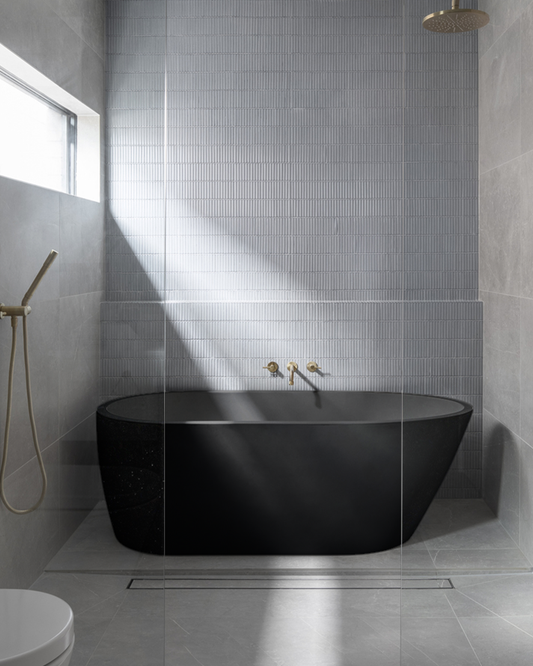 Juno Freestanding Bathtub (Charcoal)