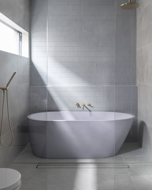 Juno Freestanding Bathtub (Lilac)