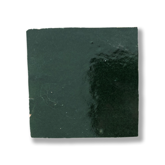 Medina Kelp Green Moroccan Zellige Square Tile