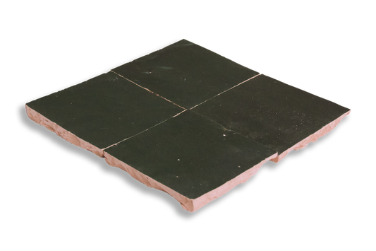 Medina Kelp Green Moroccan Zellige Square Tile