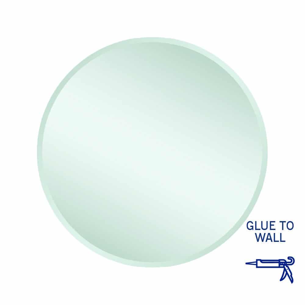 KR7070GT Round 18mm Bevel Edge Mirror