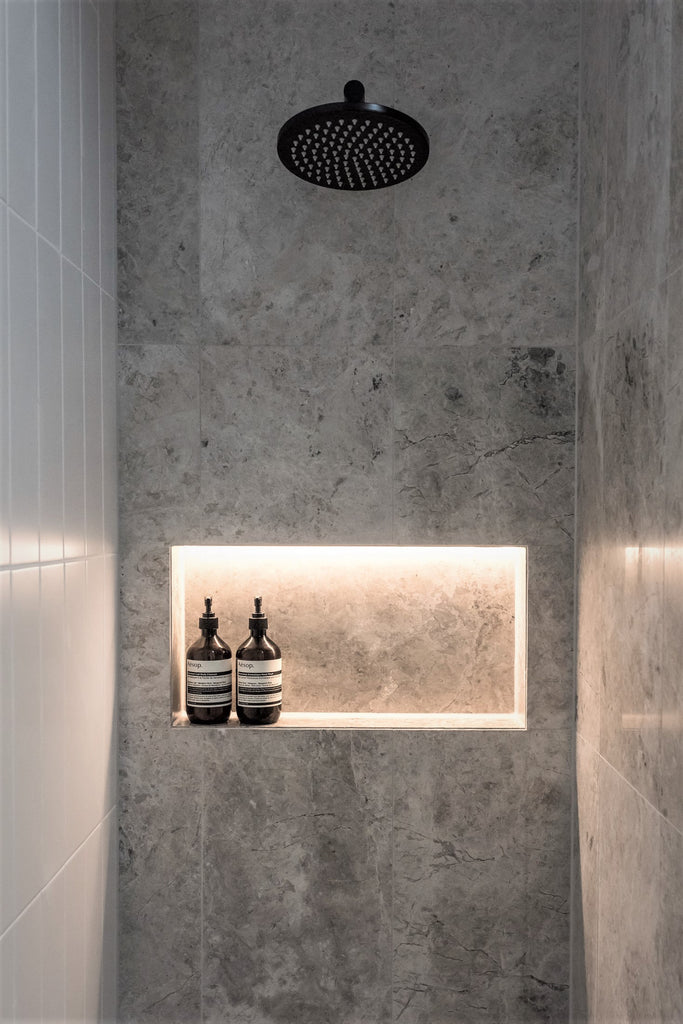 ROUND WALL SHOWER ARM 400MM