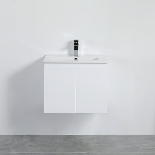 Alpha Ensuite Wall Hung Vanity with soft closing LK-AL63W