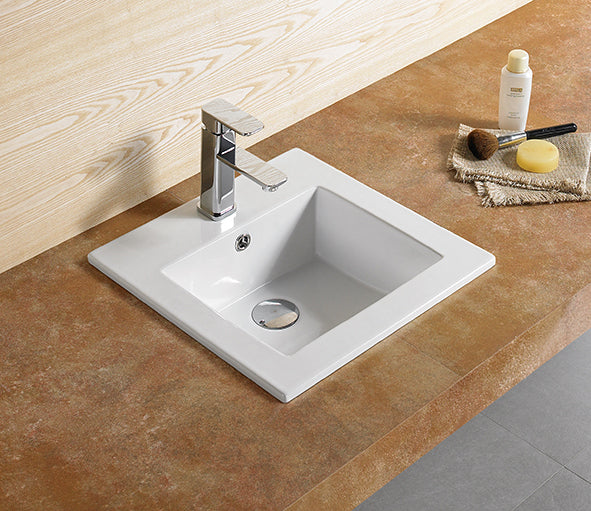 Crete Ceramic Insert Art Basin LK-CIS
