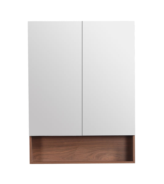Clark Plywood Mirror Cabinet Mocha Oak Matte LK-CLMC750-MO