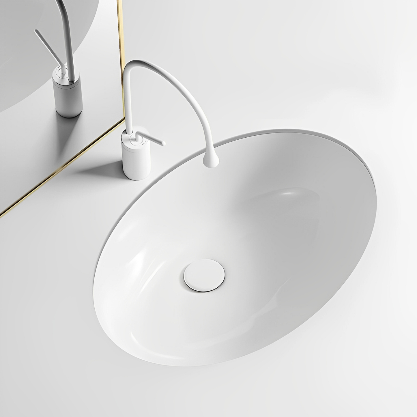 Elipps Fine Ceramic Under Counter Basin LK-EU