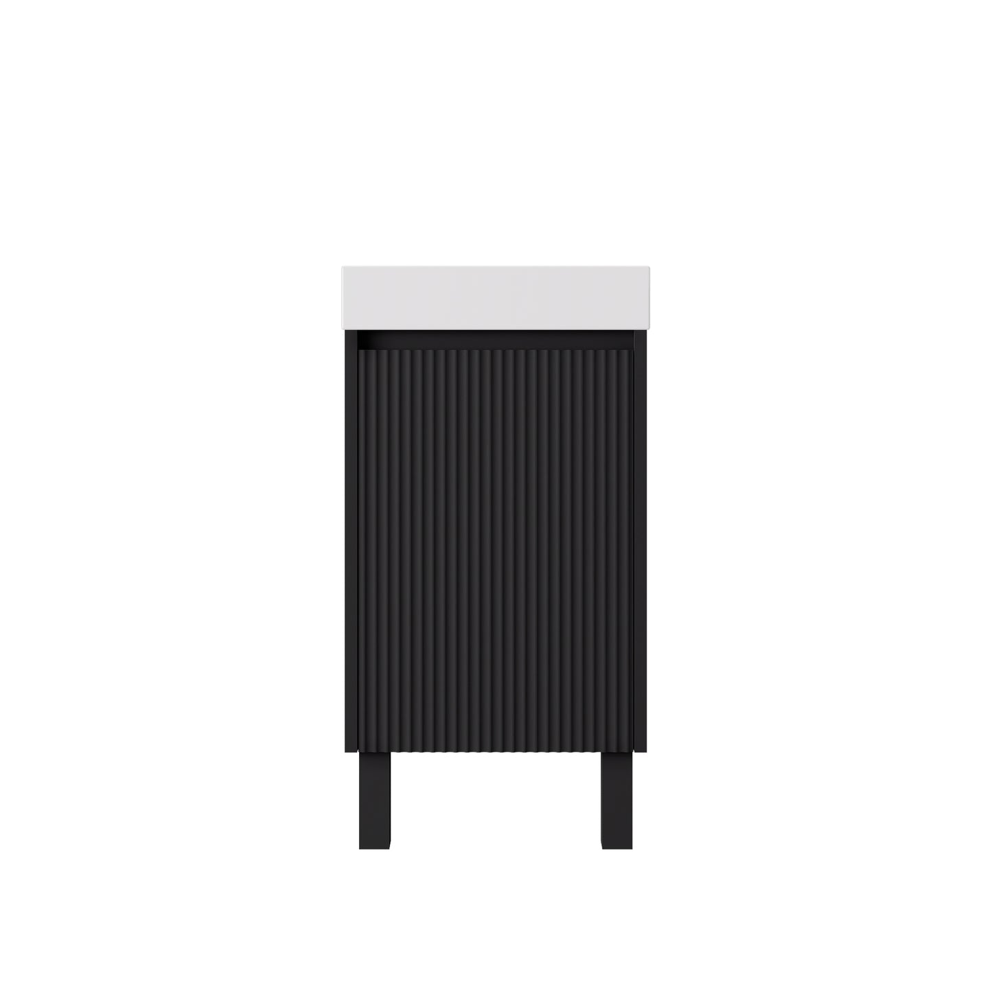 Crete Mini Free Standing PVC Cabinet on legs LK-MC42L-MB