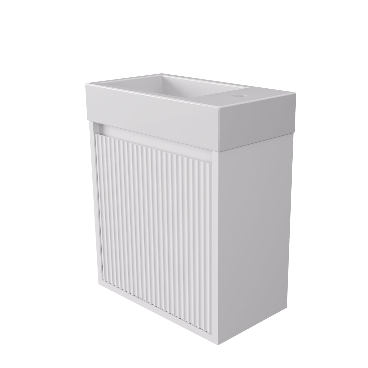 Crete Mini Wall Hung PVC Cabinet LK-MC42W-MW