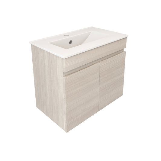 Camden Modern Wall Hung Cabinet Coastal Oak LK-MC63W-CO
