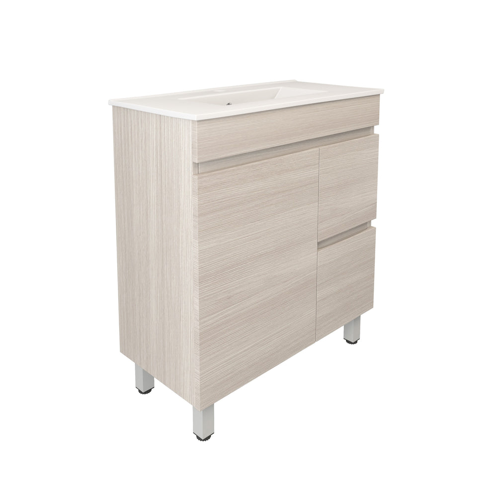 Camden Modern Free Standing Cabinet Coastal Oak LK-MC73RL-CO