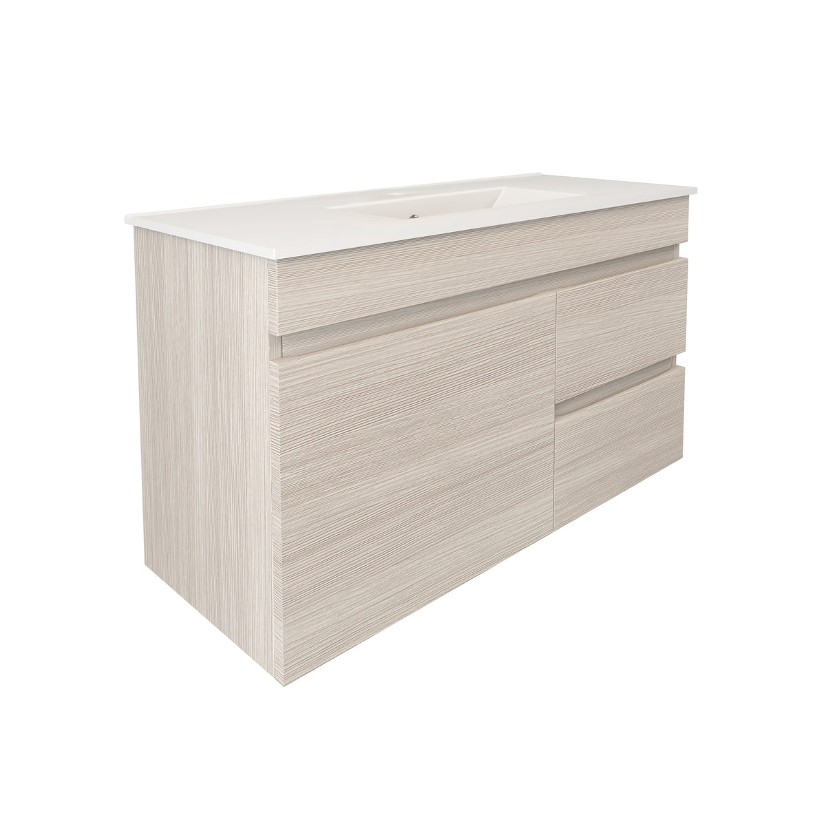 Camden Modern Wall Hung Cabinet Coastal Oak LK-MC93RW-CO