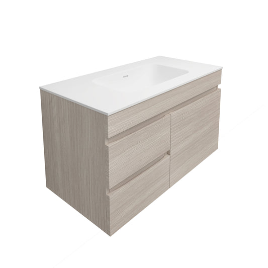 Camden Mordern Wall Hung Cabinet Coastal Oak LK-MC94LW-CO