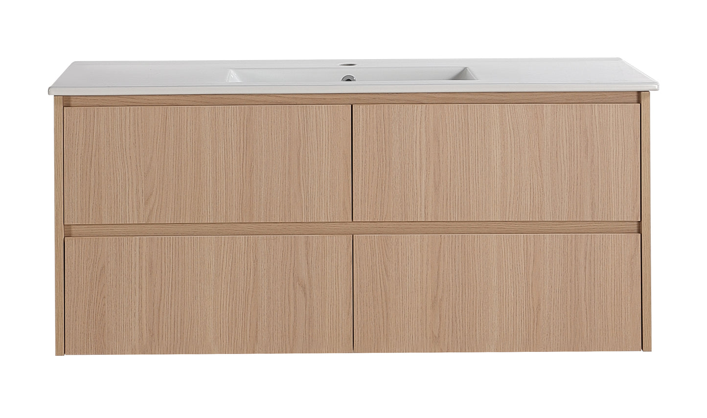 Gladstone Wall Hung Plywood Cabinet for Single bowl LK-MG1200W-SO