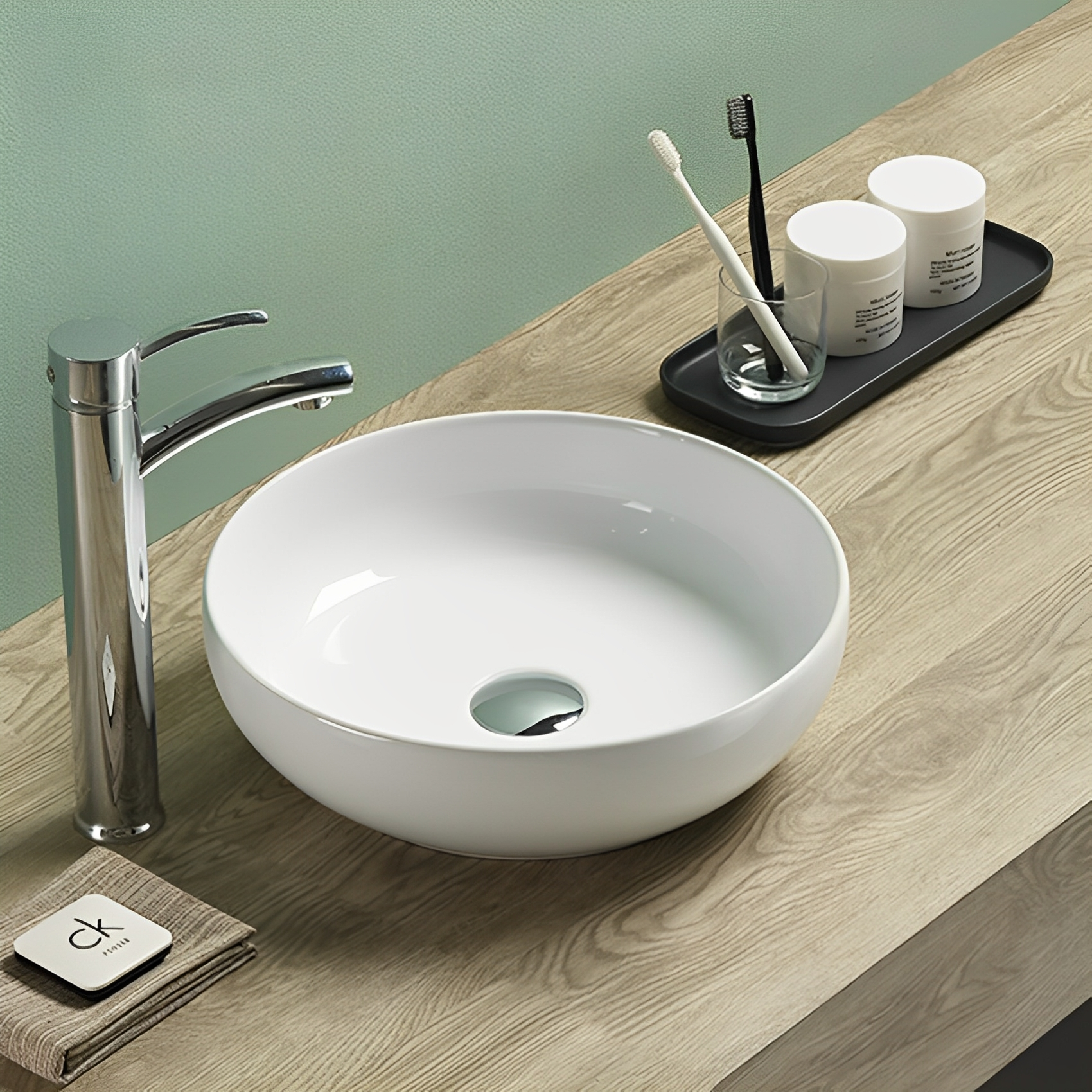 Oban Fine Ceramic Above counter Basins LK-OBA370