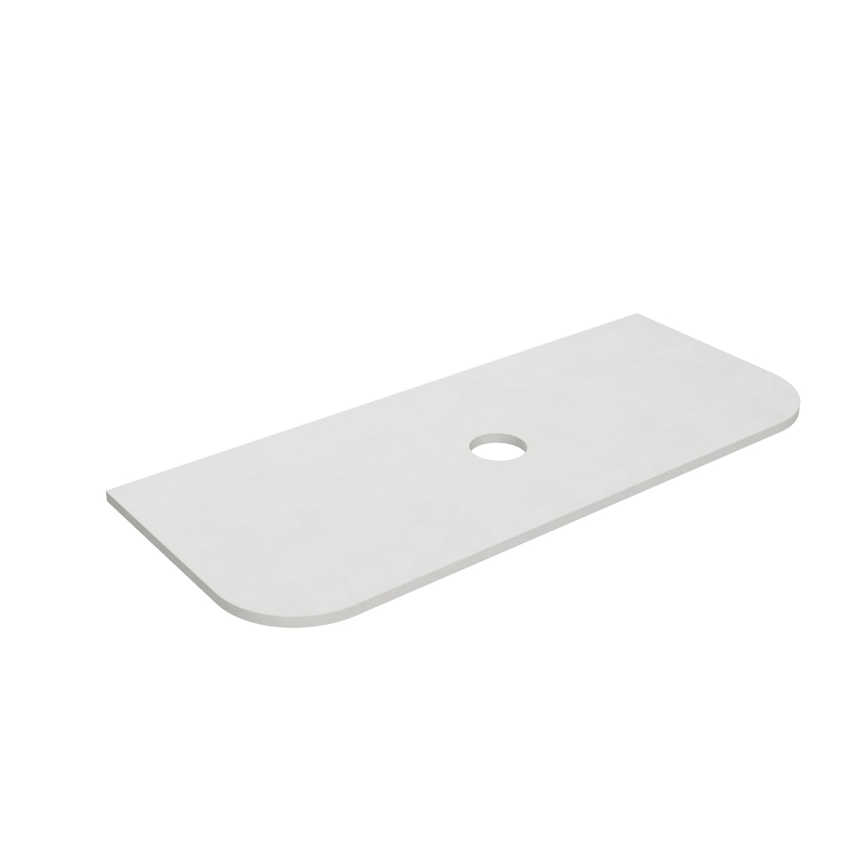 Blanco White (WG034) Zero Silica Engineer Stone Top – Curve LK-QBW
