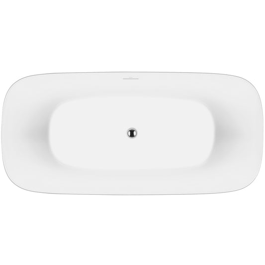 Lola 1700 Freestanding Bath with Integrated Overflow