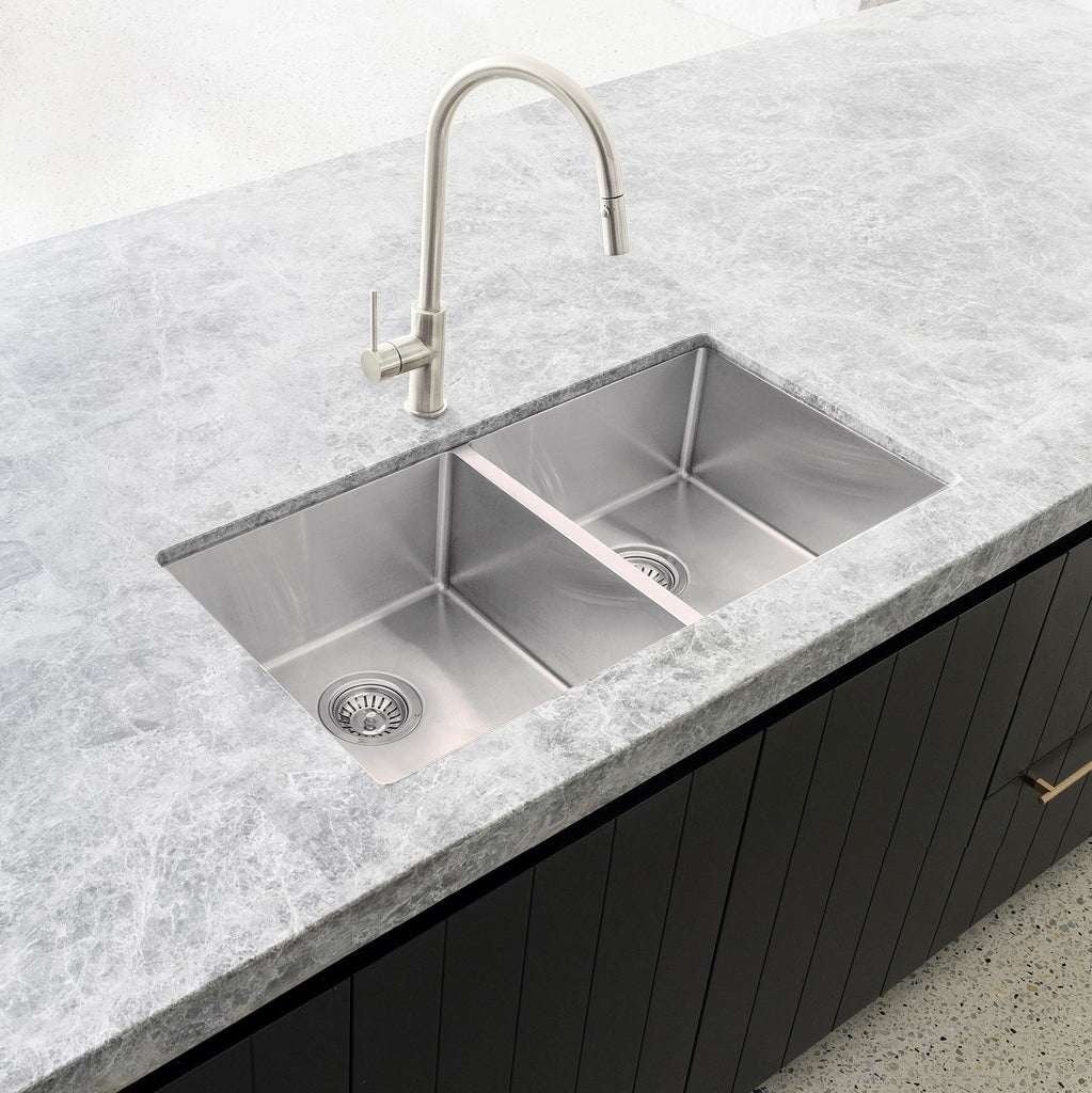 LAVELLO KITCHEN SINK - DOUBLE BOWL 760 X 440