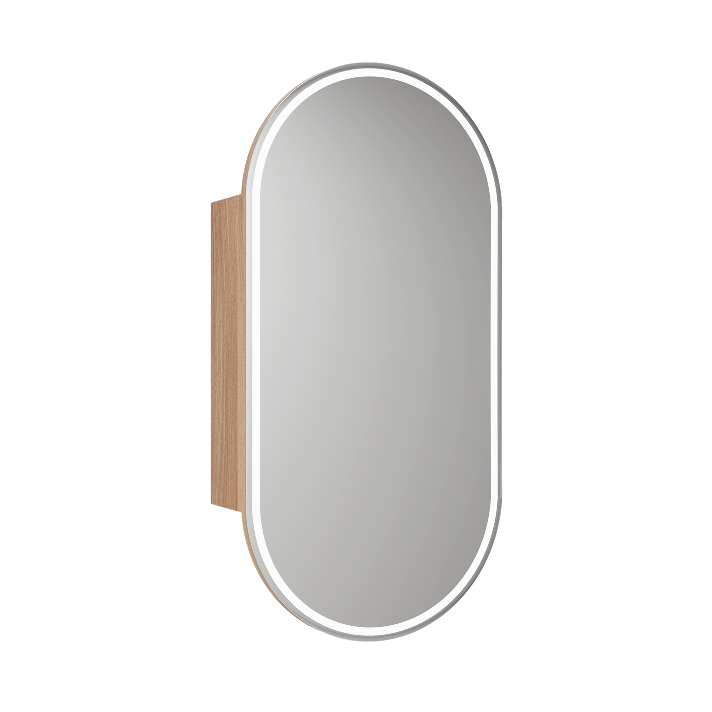 Beau Monde LED Shaving Cabinet Matte White
