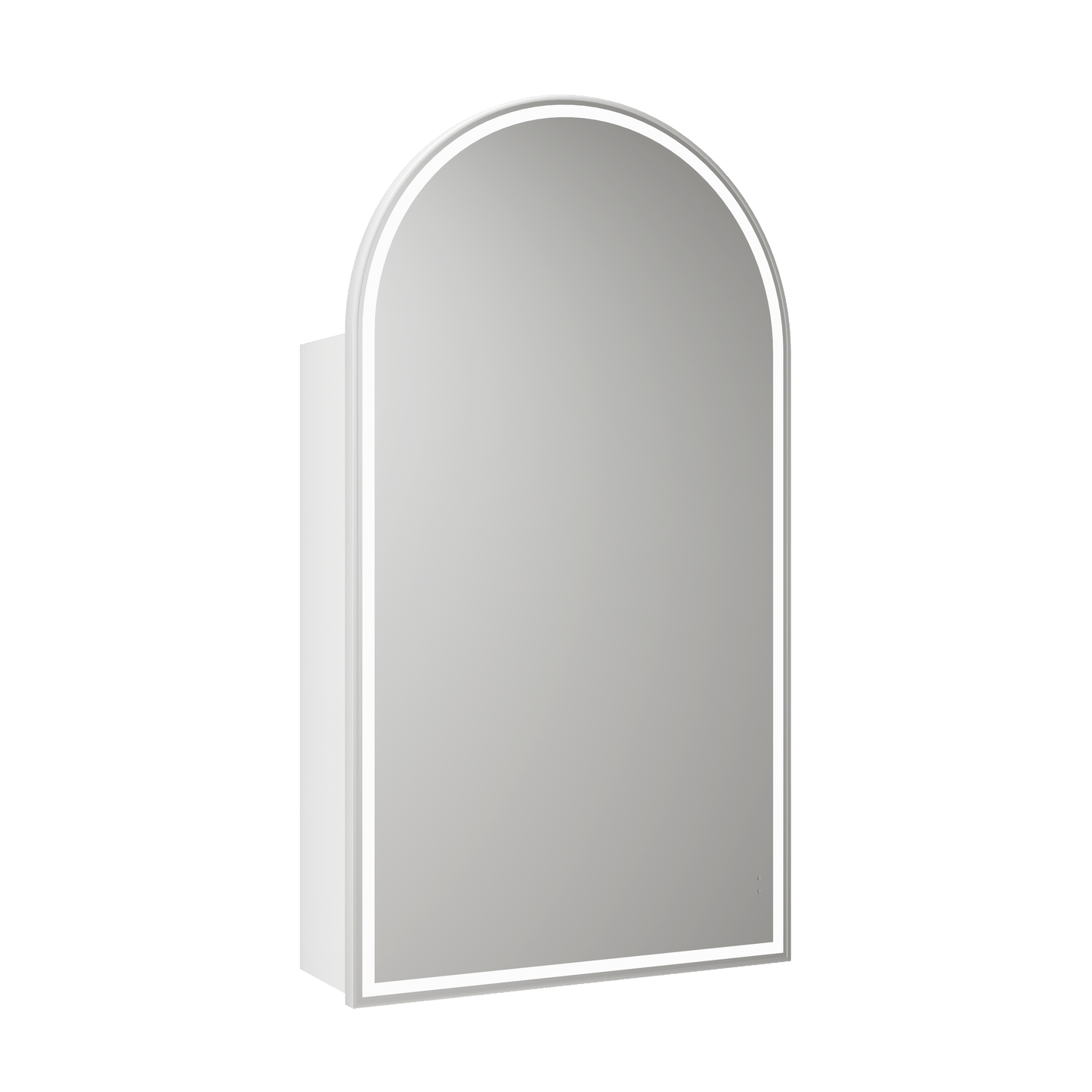 Canterbury LED Shaving Cabinet Matte White