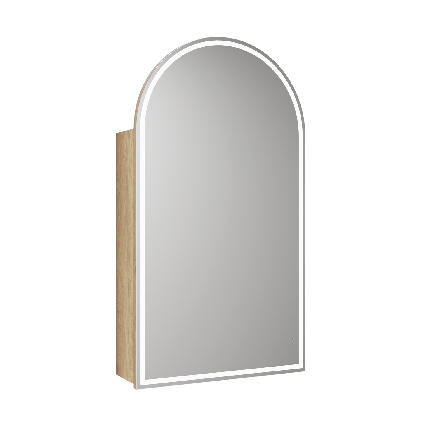 Canterbury LED Shaving Cabinet Matte White
