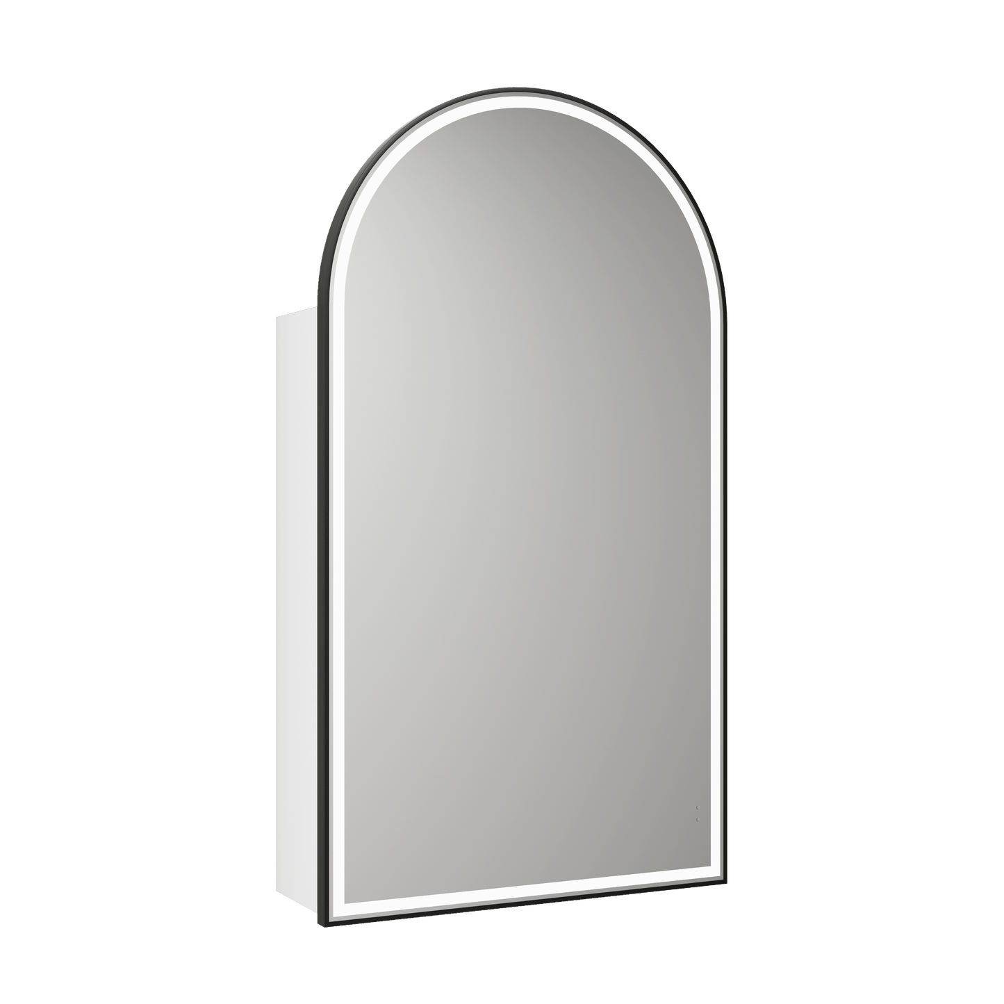 Canterbury LED Shaving Cabinet Matte White