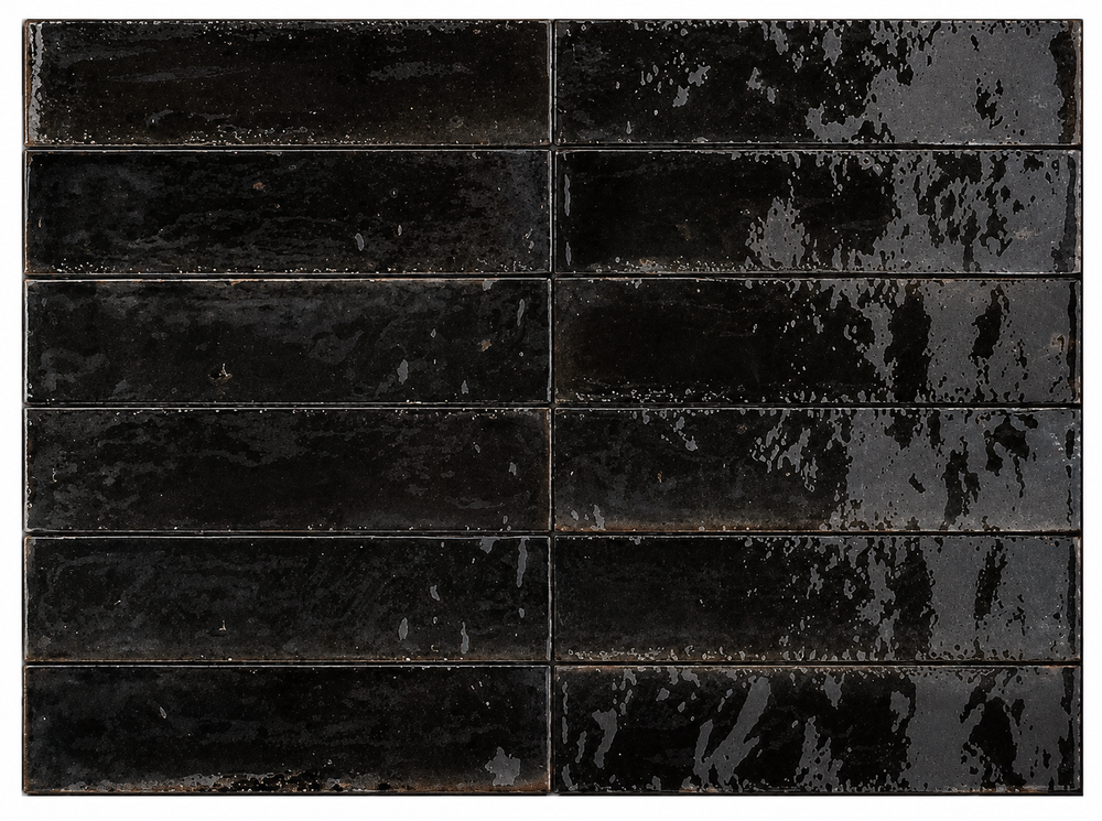 Lago Black Gloss Subway Tile