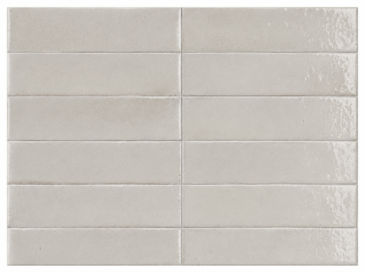 Lago Off White Gloss Subway Tile