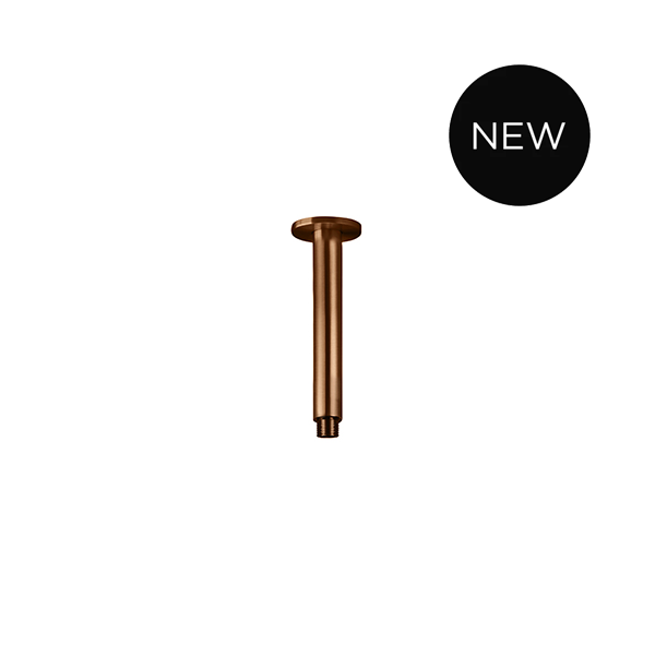 Round Ceiling Shower Arm 150mm - Lustre Bronze
