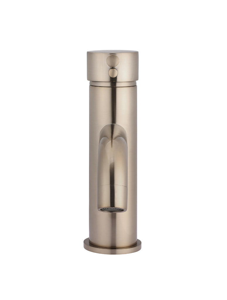 ROUND BASIN MIXER CURVED