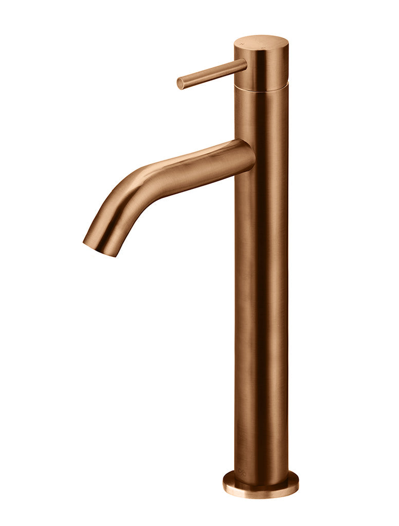 PICCOLA TALL BASIN MIXER TAP WITH 130MM SPOUT