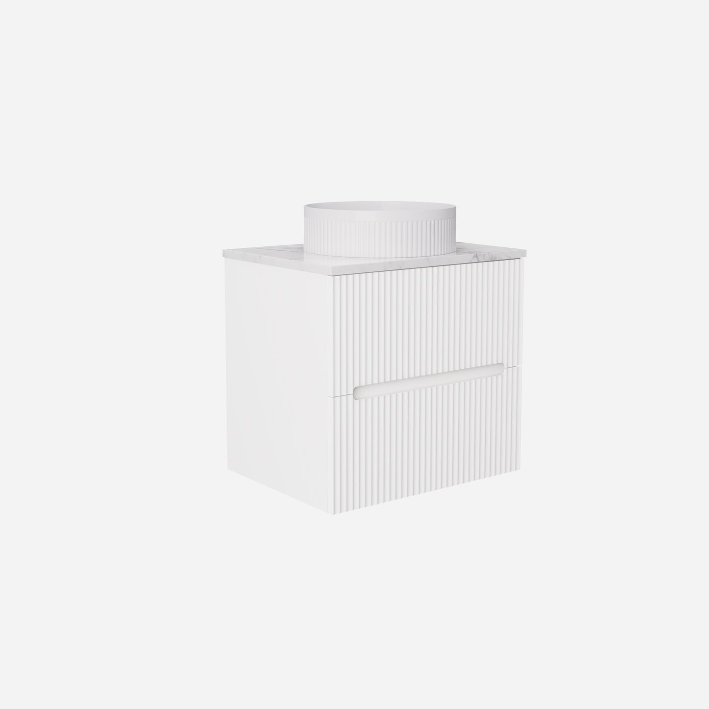 Cabarita Morden Wall Hung PVC Cabinet Matte White