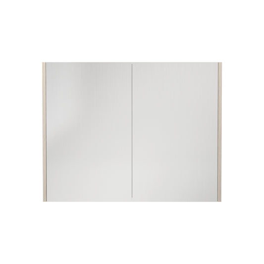 Camden Pencil Edge Shaving Cabinet Coastal Oak