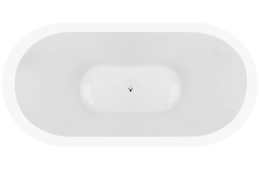 Mintori 1790 Freestanding Bath — White Baths, Acrylic Baths, Oval Baths