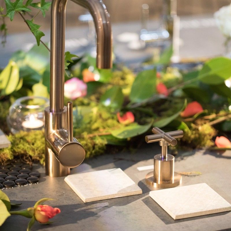 ROUND KITCHEN MIXER TAP