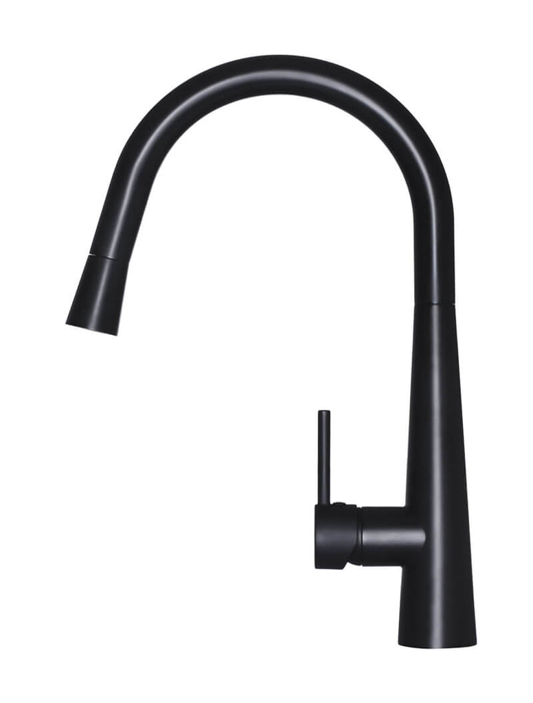 ROUND PULL OUT KITCHEN MIXER TAP