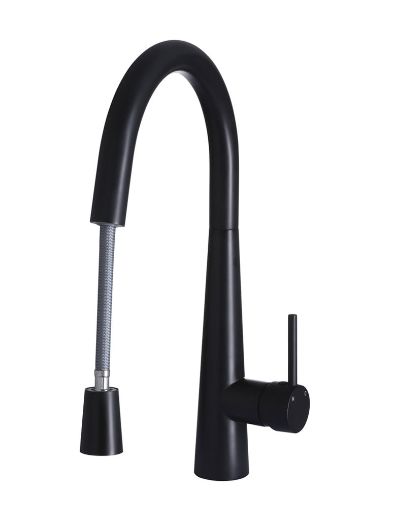 ROUND PULL OUT KITCHEN MIXER TAP