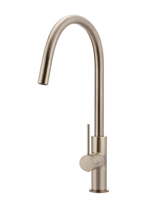 ROUND PICCOLA PULL OUT KITCHEN MIXER TAP