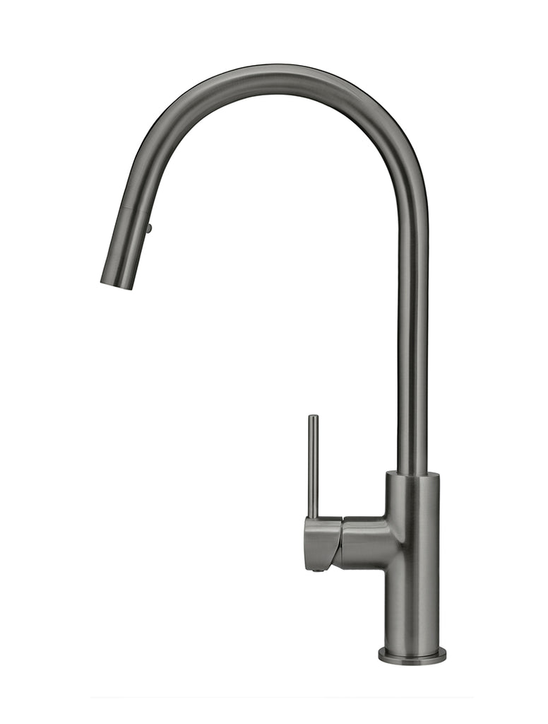 ROUND PICCOLA PULL OUT KITCHEN MIXER TAP
