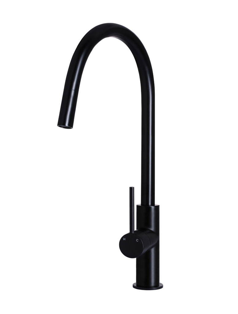 ROUND PICCOLA PULL OUT KITCHEN MIXER TAP